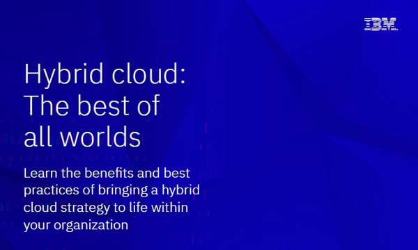 IBM Hybrid Cloud ebook cover 2