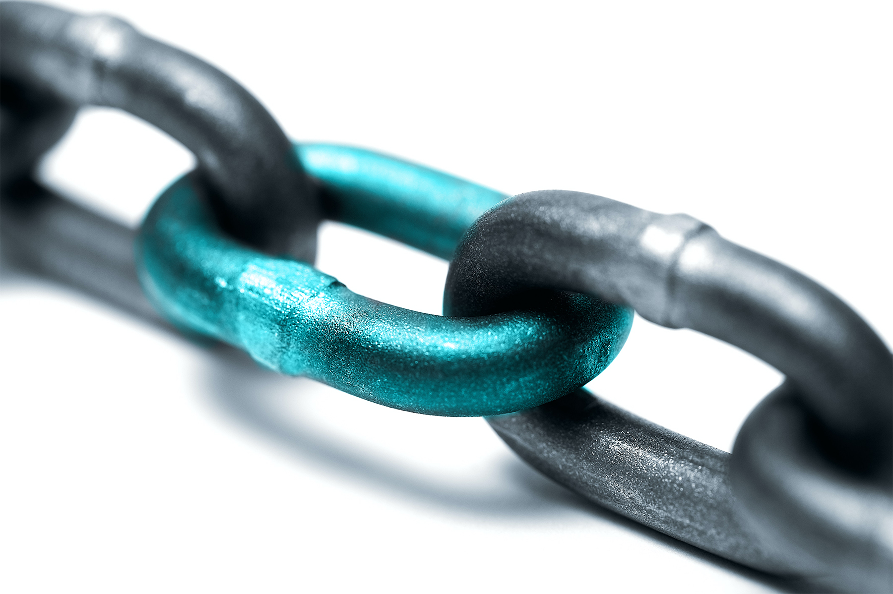 supply chain - blue link image