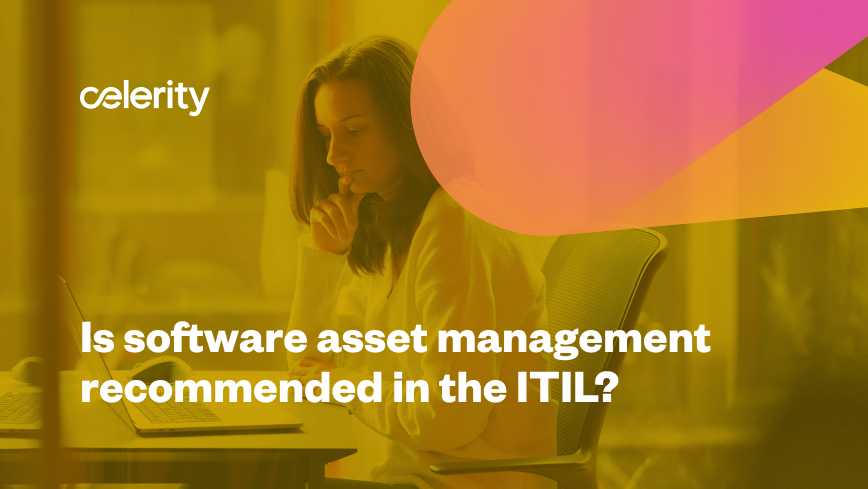Is software asset management recommended in the ITIL?