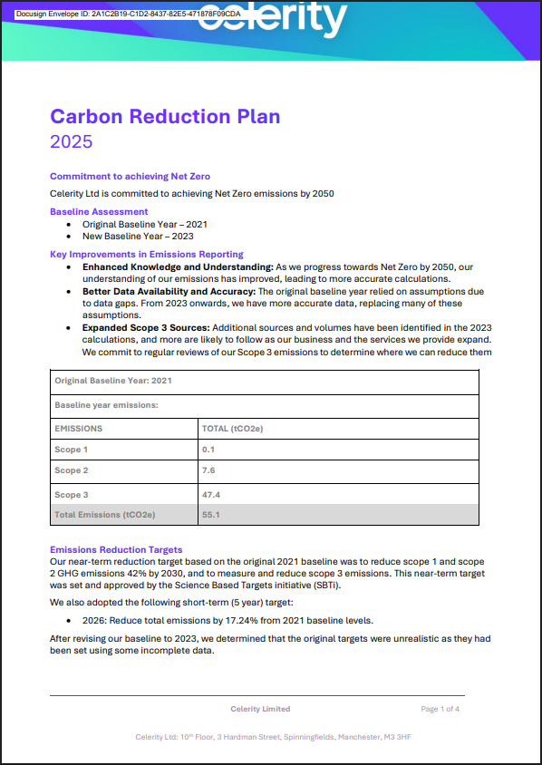 Carbon Reduction Plan Image