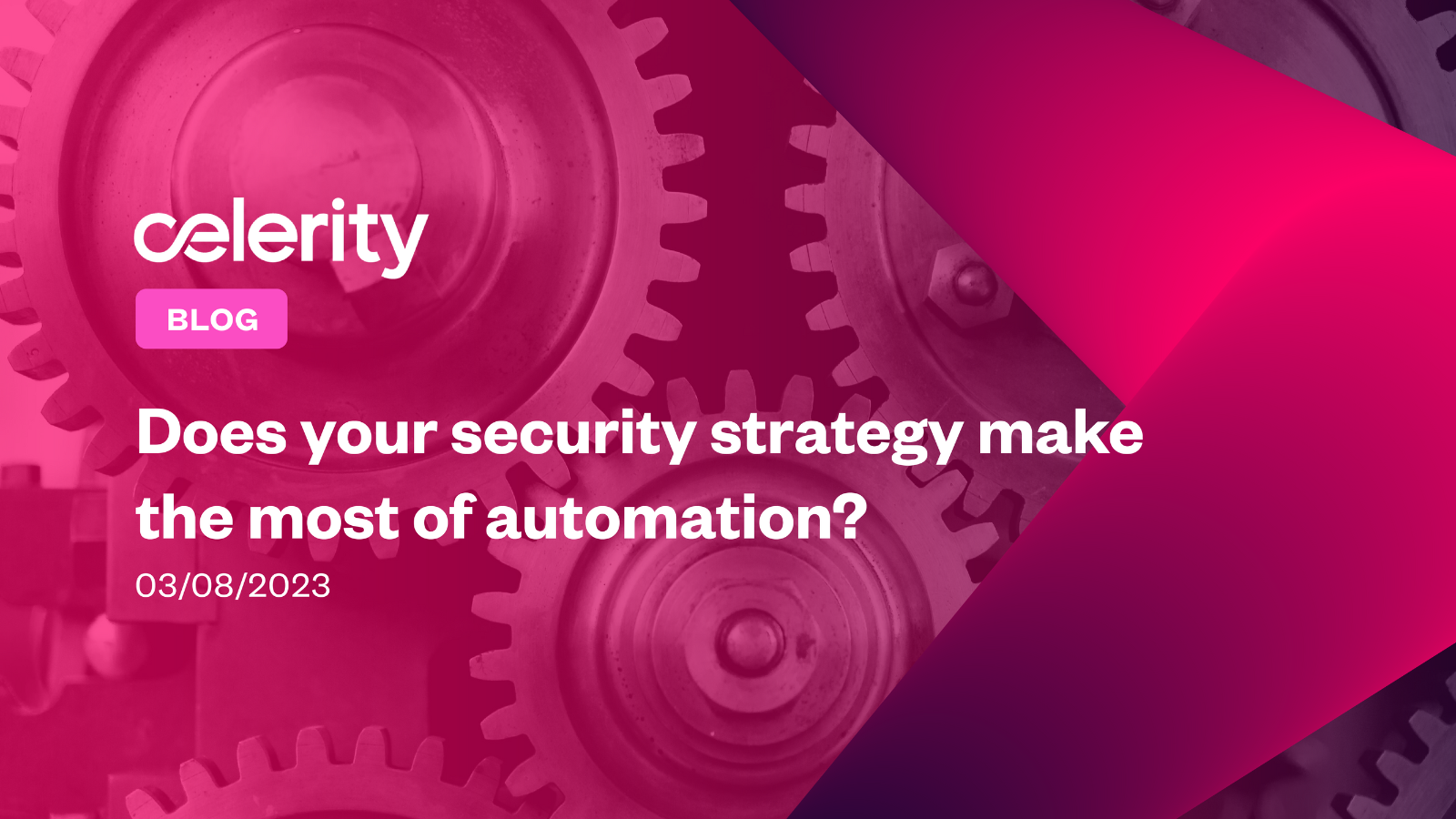 Does your security strategy make the most of automation?
