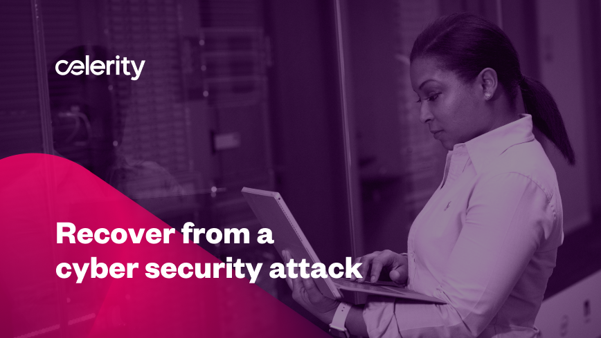 Would your business recover quickly from a cyber-attack? 