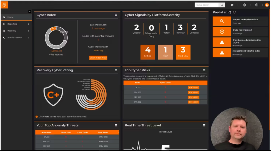Celerity and Predatar Recovery Assurance
