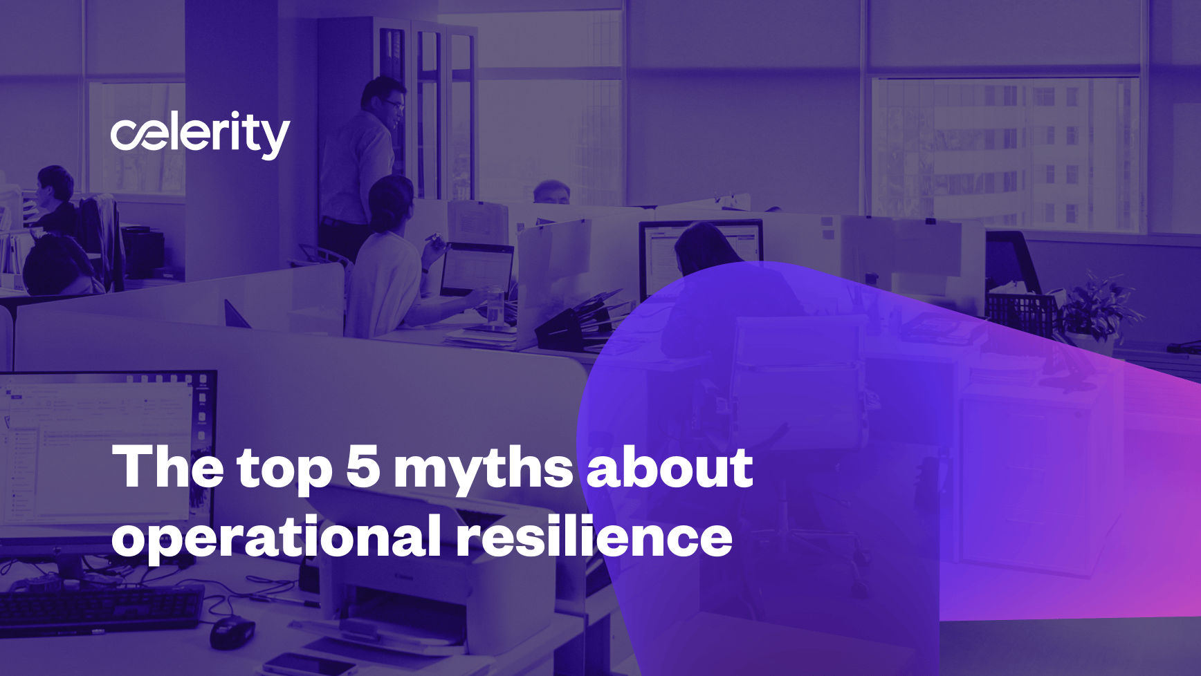 There are many misconceptions about operational resilience…